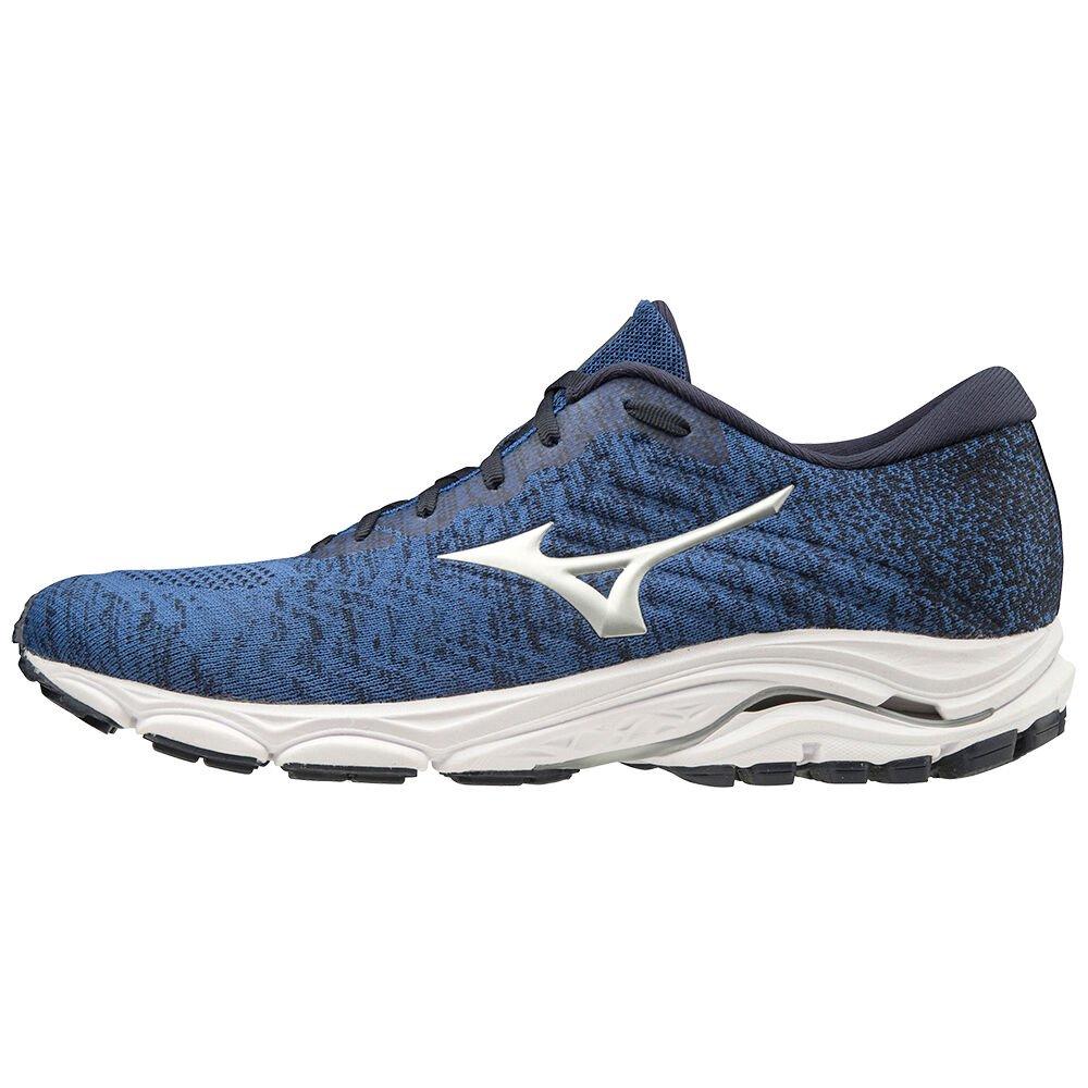 Men's Mizuno Running Shoes Peacock Wave Inspire Waveknit Shoes - J1GC201304